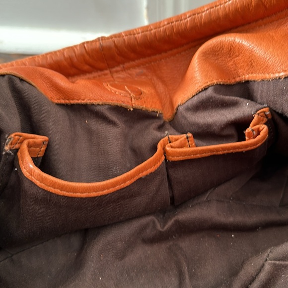 Leather shoulder bag - Picture 4 of 4